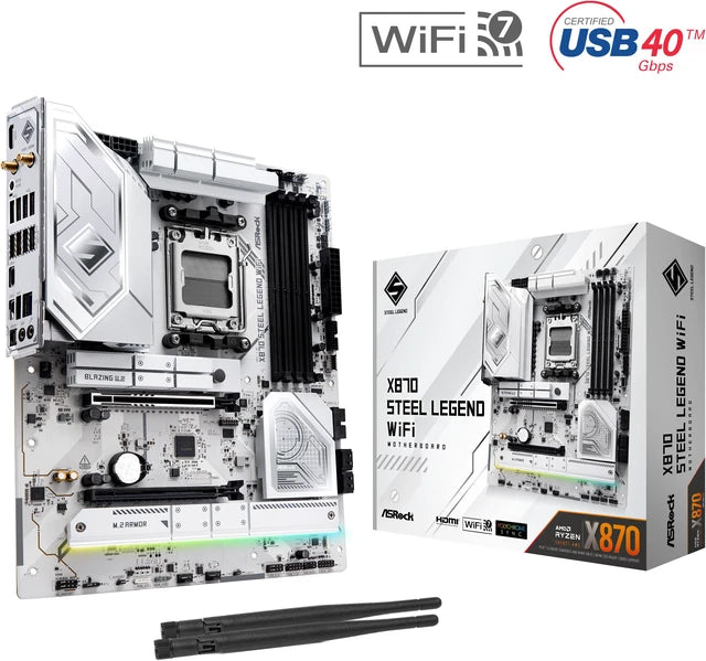 Placa base ASRock X870 Steel Legend WiFi