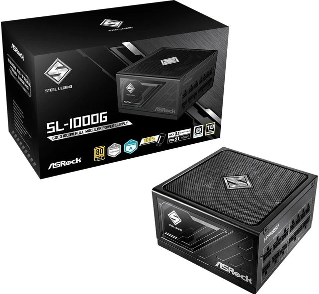 Fuente de poder ASRock Steel Legend SL-1000G