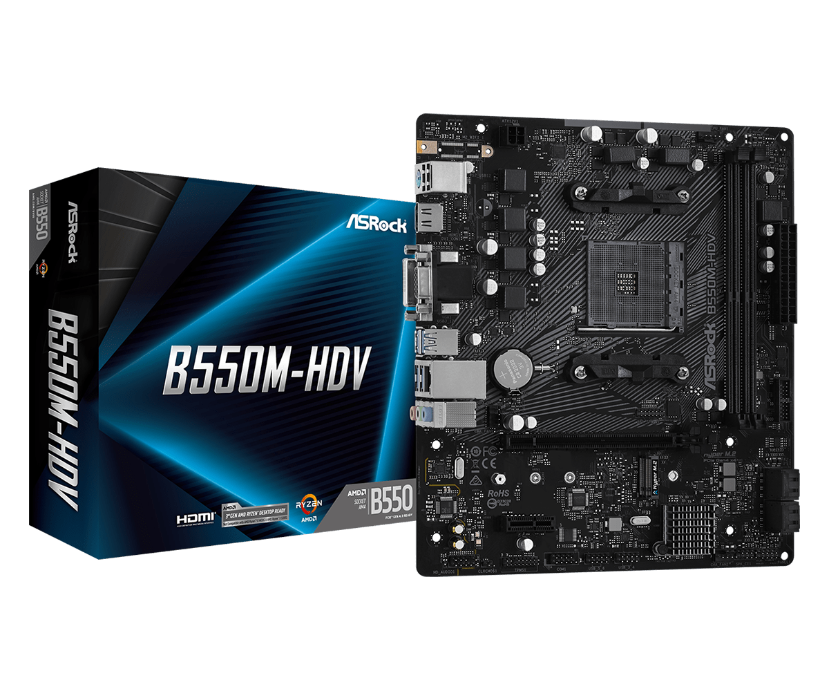 Placa base ASRock B550M-HDV