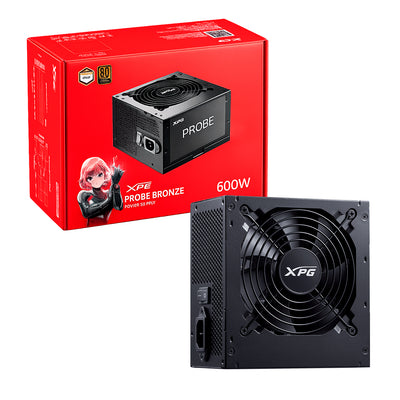 Fuente de poder XPG Probe 600W 80 Plus Bronze