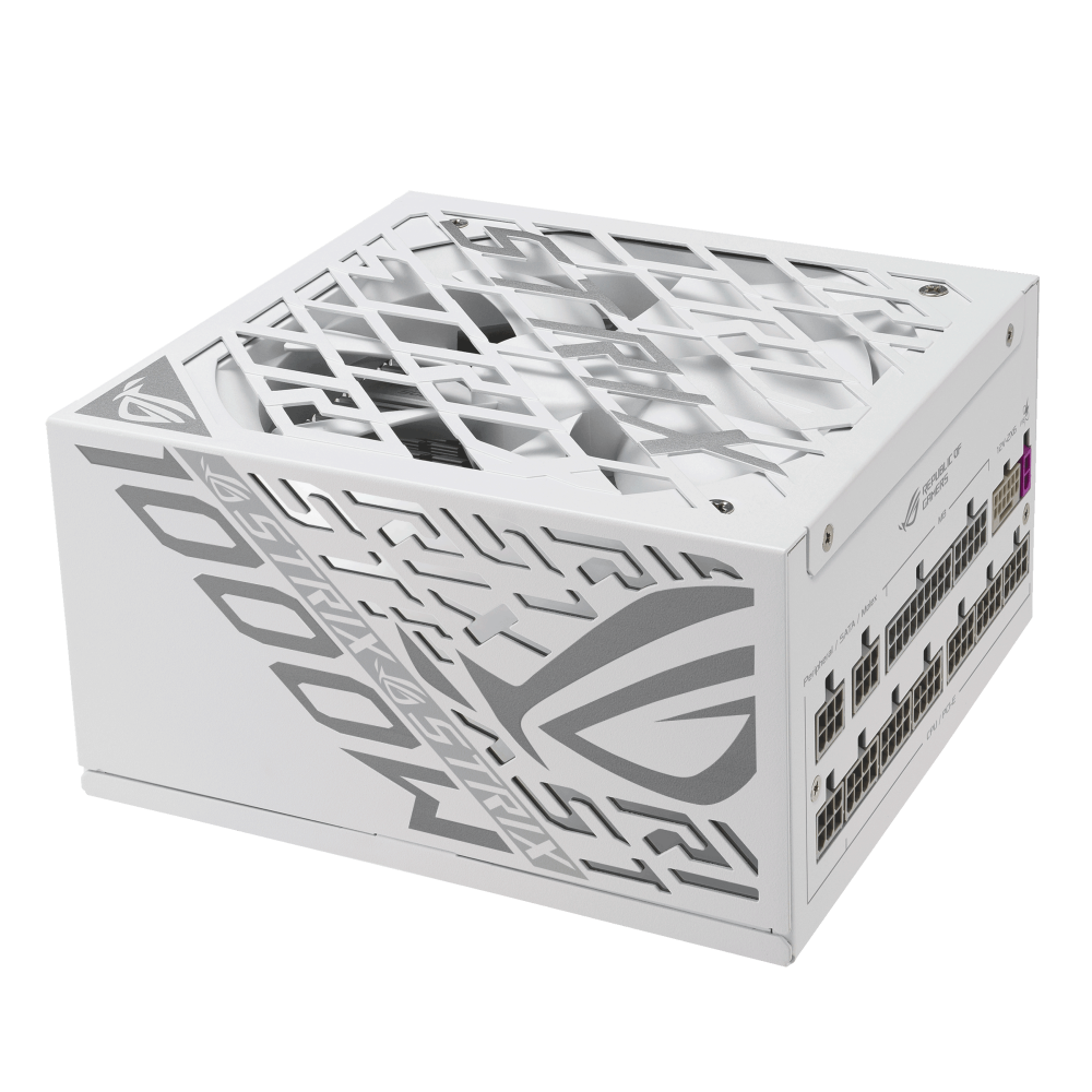 Fuente de poder ASUS ROG Strix 1000W Platinum blanca